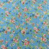 Cotton Poplin Countryside Floral Print Fabric — 100% Cotton for Shirts, Bags & DIY Sewing