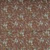 40s Cotton Poplin Reactive Print Fabric – Vintage Paisley Pattern for Shirts & DIY Crafts