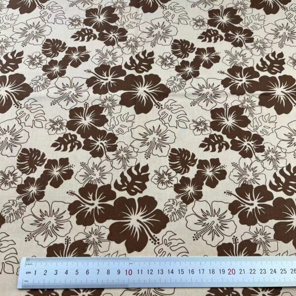 40s Cotton Poplin Fabric – Vintage Countryside Floral Print