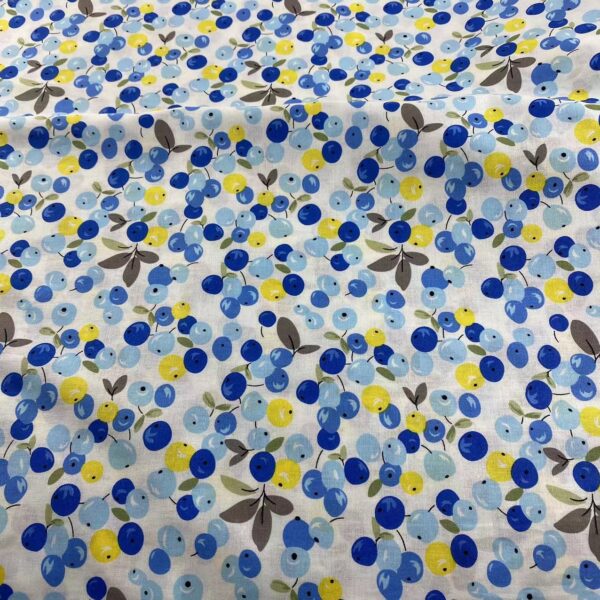 100% Cotton Printed Poplin Fabric — Small Floral Spring Summer Style