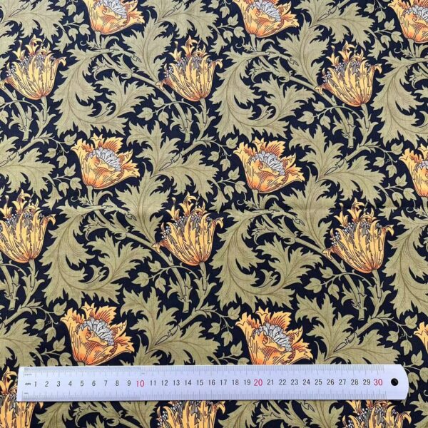 主图-10 100% Cotton Floral Printed Poplin Fabric — Spring DIY Sewing Material