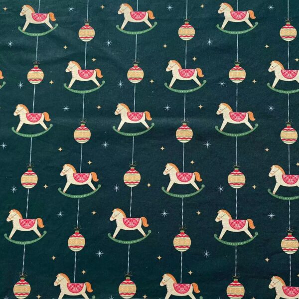100% Cotton Digital Printed Fabric — Christmas DIY Craft Cloth