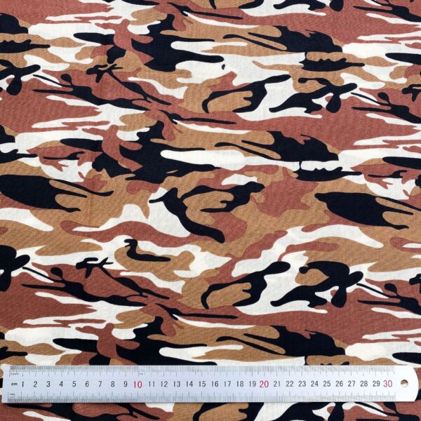主图-10 100% Cotton Poplin Camouflage Fabric — Soft Camo Print for Summer Clothing