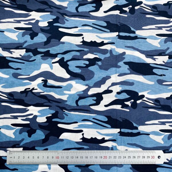 主图-11 100% Cotton Poplin Camouflage Fabric — Soft Camo Print for Summer Clothing