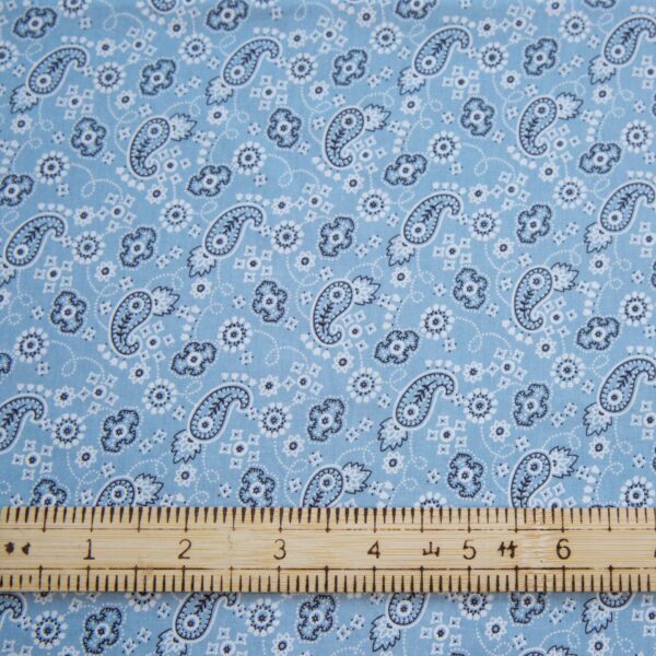主图-11 100% Cotton Poplin Cartoon Floral Fabric — Soft Summer Print