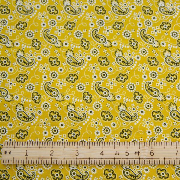 主图-12 100% Cotton Poplin Cartoon Floral Fabric — Soft Summer Print