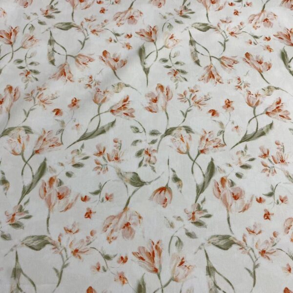 100% Combed Cotton Digital Printed Fabric — Ultra-Fine Soft Touch