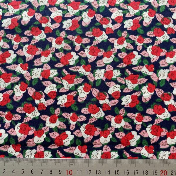 100% Cotton Poplin Printed Fabric — Soft, Lightweight & Summer-Ready