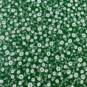 100% Cotton Daisy Floral Printed Fabric — Lightweight & Skin-Friendly