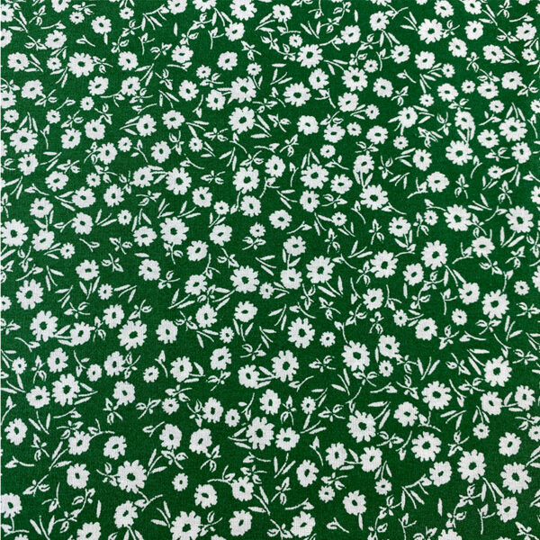 100% Cotton Daisy Floral Printed Fabric — Lightweight & Skin-Friendly