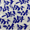100% Cotton Leaf Print Poplin Fabric — Soft, Breathable & Reactive-Dyed