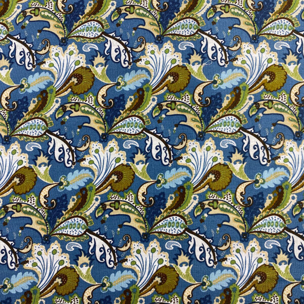 100% Cotton Brooch Print Reactive Fabric — Lightweight & Stylish