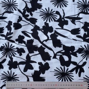 100% Cotton Poplin Printed Fabric — Lightweight & Breathable for Summer Apparel