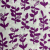 100% Cotton Leaf Print Poplin Fabric — Soft, Breathable & Reactive-Dyed