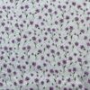 SKU-03-紫色 100% Cotton 40s Reactive Printed Small Floral Fabric — Soft & Breathable
