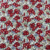 100% Cotton Small Floral Reactive Printed Poplin Fabric — Soft & Child-Friendly