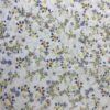 100% Cotton Blue Floral Fabric — Lightweight & Soft for Summer Dresses