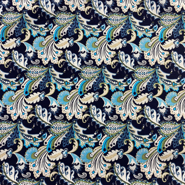 100% Cotton Brooch Print Reactive Fabric — Lightweight & Stylish