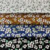 Floral Cotton Poplin Fabric for Women’s Dresses — Soft Reactive Print