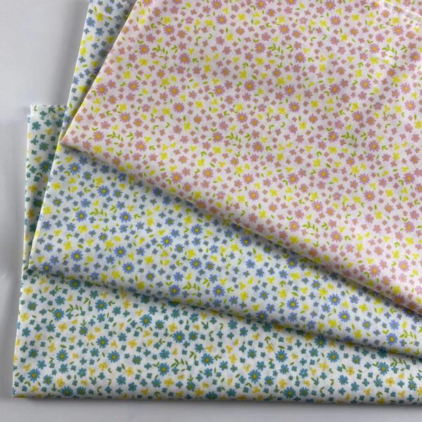 100% Cotton Poplin Summer Floral Printed Fabric