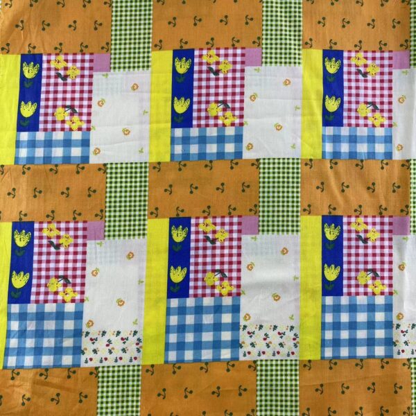 主图-01 100% Cotton Poplin Patchwork Print Fabric — Fresh, Soft & Summer-Ready