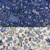 主图-01 Floral Cotton Poplin Fabric – 40s Reactive Print for Summer Dresses & DIY Projects