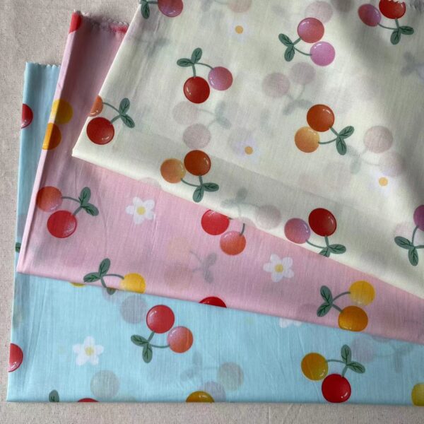 100% Cotton Poplin Printed Fabric – Korean INS Style for Kids & Women's Clothing, DIY Projects