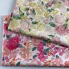 Large Floral Print Cotton Poplin Fabric – 100% Cotton for Dresses & Kidswear