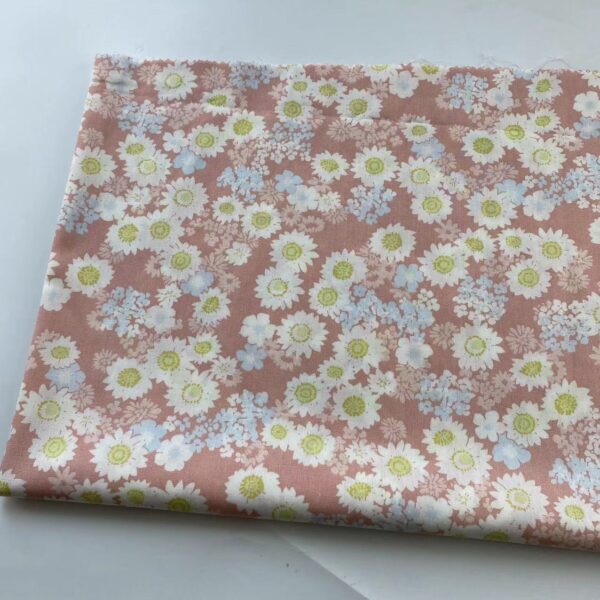 Small Floral Cotton Poplin Fabric — Soft Printed Fabric for Dresses & DIY Projects