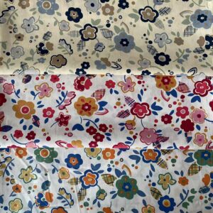 Tiny Floral Cotton Poplin Fabric for Dresses & Kidswear