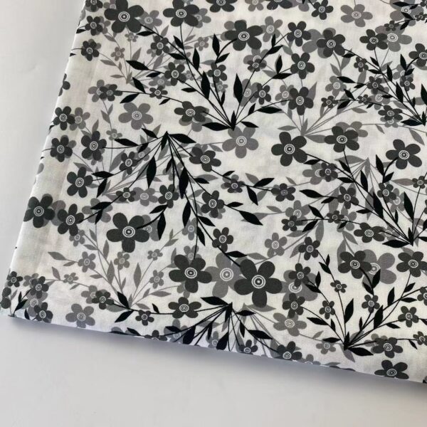 100% Cotton Reactive Printed Poplin Fabric — Smooth, Breathable & Colorfast
