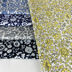 100% Cotton Ethnic Print Fabric — Premium Retro Style for Dresses