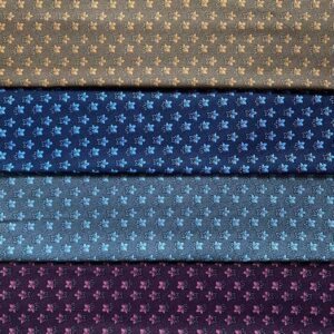 Vintage Cotton Printed Shirting Fabric – 100% Cotton Reactive Print Poplin for Men’s Shirts