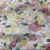 Large Floral Print Cotton Poplin Fabric – 100% Cotton for Dresses & Kidswear