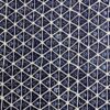 100% Cotton Printed Poplin Fabric — Geometric Pattern