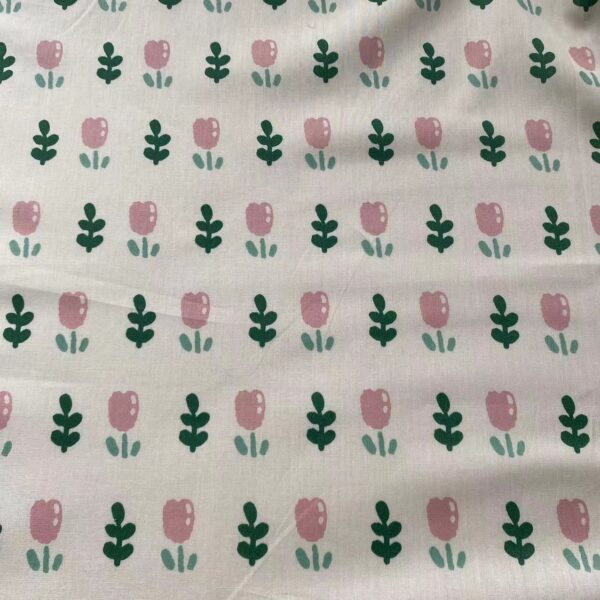 主图-03 Korean Style Cotton Poplin Fabric — INS Trend DIY Material for Dresses & Loungewear