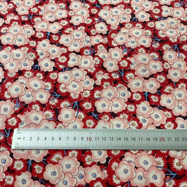 主图-03 Lightweight Floral Cotton Poplin Fabric for Dresses and Kidswear
