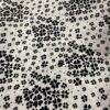 主图-03 100% Cotton Poplin Black & White Small Floral Fabric — Lightweight Apparel Use