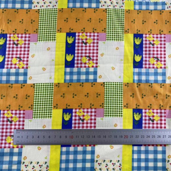 主图-03 100% Cotton Poplin Patchwork Print Fabric — Fresh, Soft & Summer-Ready