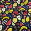 100% Cotton Poplin Fruit Floral Fabric — Soft, Breathable & Summer-Ready