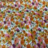 Small Floral Cotton Poplin Fabric – 100% Cotton Reactive Print for Dresses, Kidswear & Summer Pants