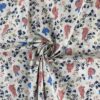 100% Cotton Reactive Printed Floral Fabric — Soft, Lightweight & DIY-Friendly