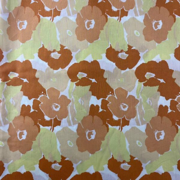 100% Cotton Twill Floral Fabric — Soft, Durable & Cottagecore Style