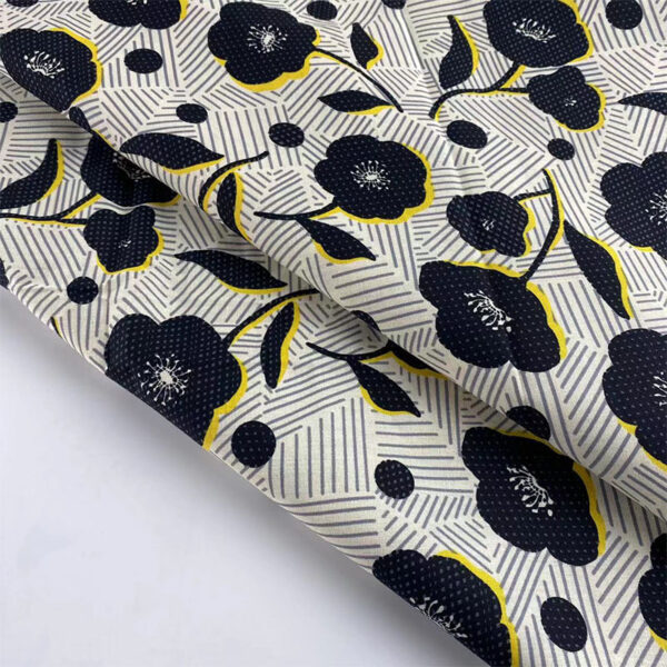 Soft Cotton Voile Floral Print Fabric – 100% Cotton for Dresses & Loungewear
