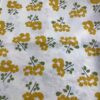 100% Cotton Printed Poplin Fabric — Small Floral Design