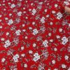 Country-Style Cotton Poplin Fabric — Mini Floral Print Material