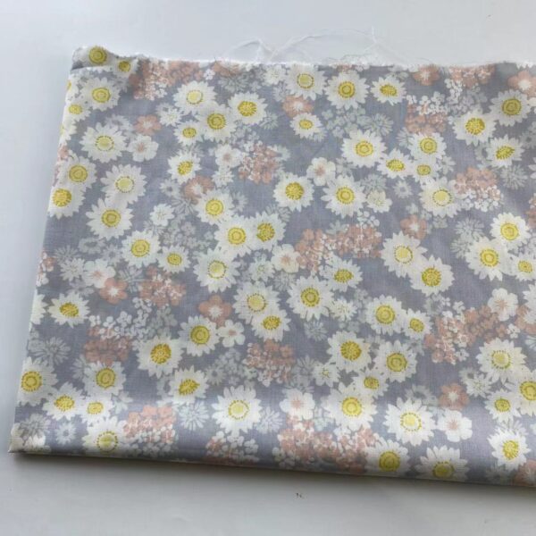 Small Floral Cotton Poplin Fabric — Soft Printed Fabric for Dresses & DIY Projects