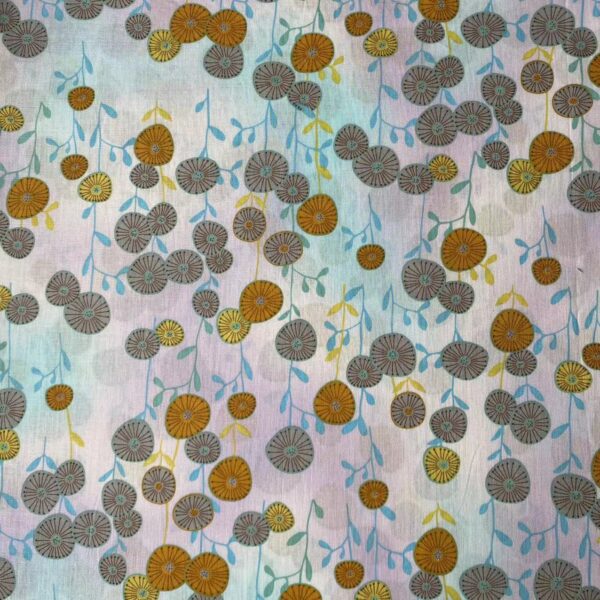 主图-04 Floral Cotton Poplin Fabric for Summer Wear — Korean INS Style for DIY Dresses & Loungewear