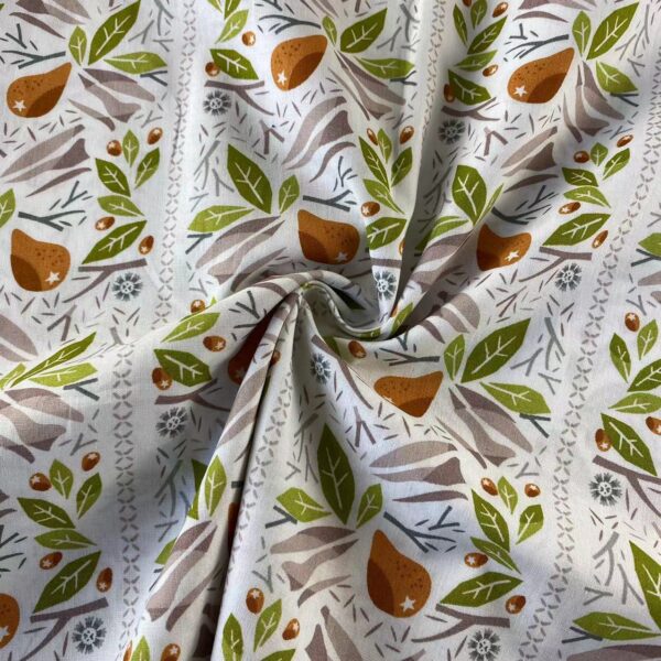Tropical Cotton Poplin Fabric for Beachwear and Summer Dresses