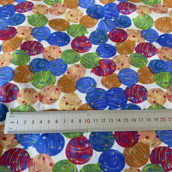 Balloon Print Cotton Poplin Fabric for Dresses and Kidswear